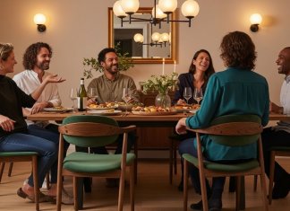 Krzesło stołowe jako element budowania atmosfery przy wspólnych posiłkach swiat-krzesel.pl - krzesło stołowe.jpg